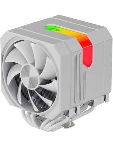 upHere CPUクーラーARGB デュアルタワー デュアルPWMファン 6本ヒートパイプ TDP265W cpu冷却 空冷 AMD AM4 AM5