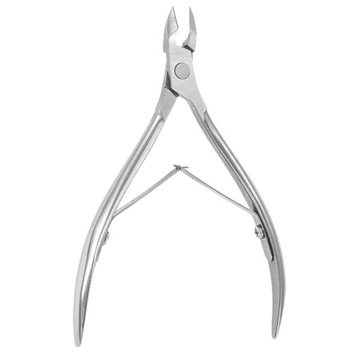 キューティクルニッパー ネイルニッパー ステンレス製 銀色 爪甘皮処理 男女兼用 ネイルケア工具 1個