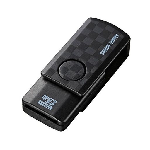 サンワサプライmicroSDカードリーダーブラックADR-MCU2SWBK サンワサプライmicroSDカードリーダーブラックADR-MCU2SWBK