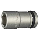 トネ(TONE)インパクト用ロングソケット4NV-19L差込角12.7mm(1/2”)二面幅19mm