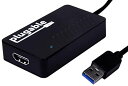 PLUGABLE USB3.0 ディスプレイアダプタ HDMI 2K 1080P 対応 - USB グラフィック変換アダプタ DISPLAYLINK チップ採用