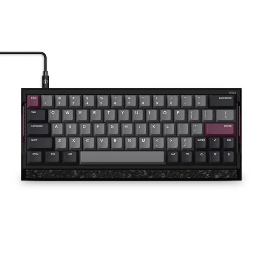 IQUNIX EV63 60% マグネットゲーミングキーボード パープル