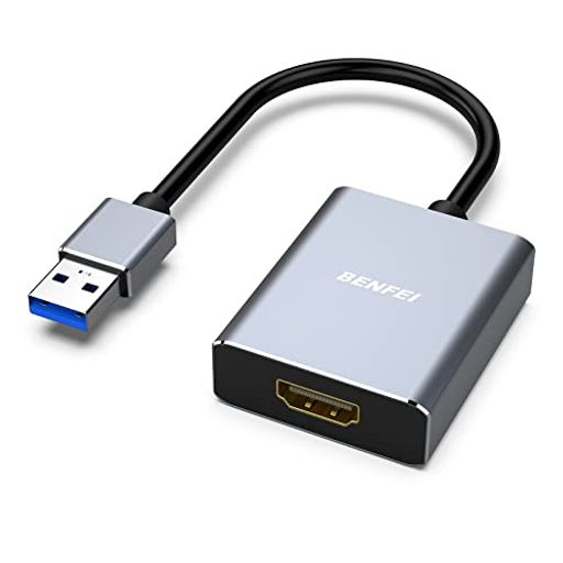 BENFEI USB 3.0 - HDMI アダプター、WINDOWS 11、WINDOWS 10、WINDOWS 8.1、WINDOWS 8、WINDOWS 7 用 USB 3.0 - HDMI オス - メスアダプター (MAC には対応しません)