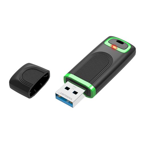 VansunyUSBメモリ64GBUSB3.0高速データ転送大容量フラッシュドライブフラッシュメモリキャップ式(緑) VansunyUSBメモリ64GBUSB3.0高速データ転送大容量フラッシュドライブフラッシュメモリキャップ式(緑)
