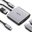 VIGOOLE HDMI Xvb^[ fA j^[ j^[ A_v^[ gfBXvC 2 RlN^ bvgbv USB C nu g 2 _u GNXe_[ XN[ 3 Ki