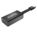 PLUGABLE USB-C - VGA ϊA_v^[ 1920X1200 60HZ ܂łɑΉ THUNDERBOLT 3 ΉVXeAMACBOOK PROAWINDOWSACHROMEBOOKAIPAD PROADELL XPS ȂǂŎgp\