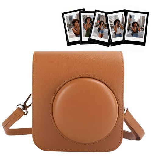 保護用カメラケース 互換 富士フイルム Instax Mini 41 対応 5枚 磁気フォトフレー...