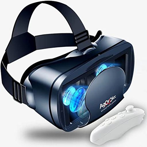 VRゴーグルVRヘッドセット 超広角 VRゴーグル スマホ用VRゴーグル ANDROID/PHONE 焦点距離&瞳孔間距離調整可 5-7イン.