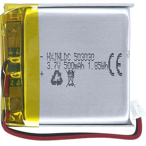 DC3.7V500mAh503030充電可能リチウムポリマー電池forDIY3.7-5V電子製品、内蔵2線電池を交換する