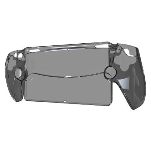 JOYSOG コントローラースキン PLAYSTATION PORTAL リモートプレイヤー用 ハンドヘルドゲームコンソール 滑り止め保護カバーケース (透明ブラック) JOYSOG コントローラースキン PLAYSTATION PORTAL リモートプレイヤー用 ハンドヘルドゲームコンソール 滑り止め保護カバーケース (透明ブラック)