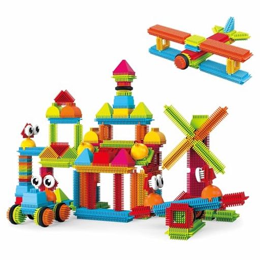 PICASSOTILES HEDGEHOG BLOCK TILES TOY BUILDING BLOCK STACKING INTERLOCK TEETH TOYS CONSTRUCTION SENSORY GIFTS STEM LEARNING