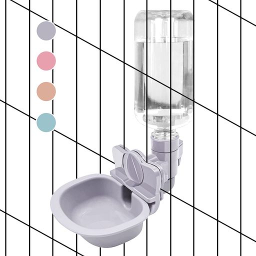 Beraypoo 犬 猫 水飲み器 給水器 ペットボトル 使用可能 ケージ 取付型 電源不要 ...