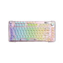 OUSEITECHXAulaF81ゲーミングキーボードメカニカル透明キ...(2)