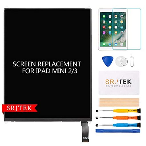 SRJTEK FOR IPAD MINI 2/3 A1489 A1490 A1491 A1599 A1560 A1600 液晶パネルを交換、タブレットPC 液晶パネルのみ(タッチパネルを含まない)適用LCDディスプレイスクリーン