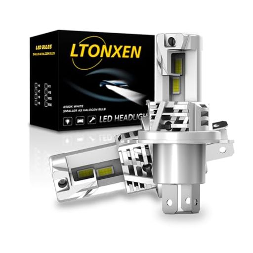 【超爆光h4ledモデル】LTONXEN車用LEDヘッドライトH4hilo切替新車検対応高光効32個の7535ledチップを搭載ホワイトLEDH4バルブDC11...