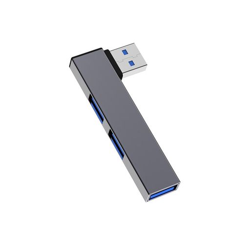 ノートパソコンのUSBポート拡張USB3.0ポート拡張ハブ5Gbps速度のポータブルUSB3.0ハブアダプタドッキングステーション多機能プラグインコンピュータUディスクハブタイプUSBドッキング