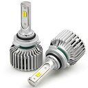 X-STYLE 9005 LED tHOv 3Fؑ 6000K/3000K/4300K Px ȃGl CSP`bv 12V ԗp LEDou 2Zbg