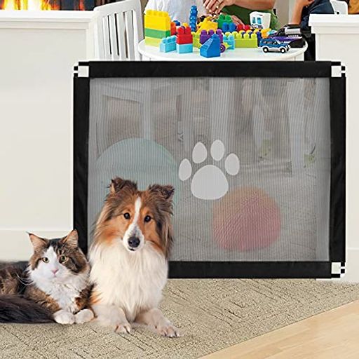 NAMSAN ペット ゲート 子犬 猫ゲート 犬 ゲート 室内 ペット 門 多用途 侵入防止 安全門 100X80CM NAMSAN ペット ゲート 子犬 猫ゲート 犬 ゲート 室内 ペット 門 多用途 侵入防止 安全門 100X80CM