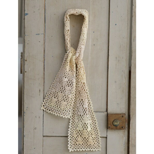 【プレカラー】 透かし模様 ストール 綿 ナイロン 日本製ニッケビクター毛糸 ビクター毛糸 手作り ハン..