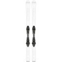 オガサカ(OGASAKA)(メンズ)スキー板 ビンディングセット 旧モデル U-FS/1 WT+マーカー FDT 12 TPX BK×AN付モデル
