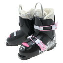 シュトロイレ(STREULE)(キッズ)ジュニア 子供用 スキーブーツ ブラック×ピンク FINE TYPE2 ST22FG0029 BK/PK