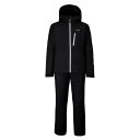 フェニックス(PHENIX)(メンズ)ツーラインカラージッパー ツーピース スキーウェア上下セット PSM242P41 BLACK