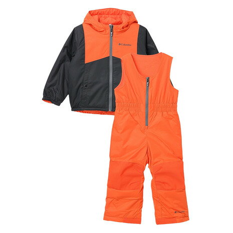 コロンビア（Columbia）（キッズ）ジュニア スキーウェア 上下セット ダブルフレーク2セット SC5101 011