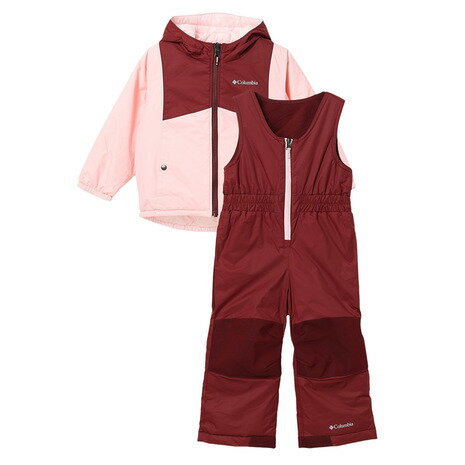 コロンビア（Columbia）（キッズ）ジュニア スキーウェア 上下セット ダブルフレーク2セット SC5101 608