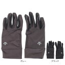 デサント(DESCENTE)(メンズ、レディース)アクティブフィールド グローブ DWBWJD62 タッチパネル対応