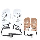 ベスプ(VESP)(メンズ、レディース)ミトングローブ スキー スノーボード スヌーピー Peanuts Collaboration Light Warm Mi...