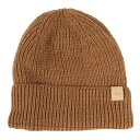 フェニックス(PHENIX)(メンズ)フリースライニング ベーシックニットハット ESM24HW14 BROWN