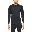 シースリーフィット(C3fit)(メンズ)アドバンスウォーム ハイネックロングスリーブ 長袖 GC00311 BK