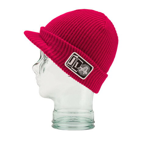ボルコム（Volcom）（メンズ）帽子 キャスケット ビーニー JLA VISOR BEANIE 23J5852306 RED レッド