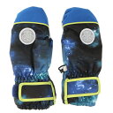 レセーダ(RESEEDA)(キッズ)ジュニア 子供 ミトン グローブ スキー スノーボード スノボ 雪遊び ネイビー 宇宙柄 TODDLER MITTEN RE...