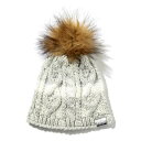 フェニックス（PHENIX）（キッズ）ジュニア ニット帽 Gradation Fur BEANIE ESG22HW60 WHITE