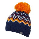 フェニックス(PHENIX)(キッズ)ジュニア 子供 ニット帽 スキー スノーボード Mix Border Junior Knit Hat ESG23HW90 NAVY