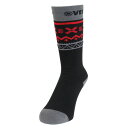 ベスプ(VESP)(キッズ)ジュニア 子供 スキー スノーボード ソックス 1足組 VPJK1003BK