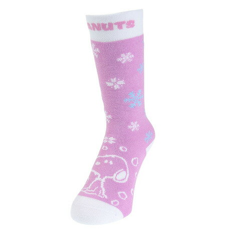 ベスプ（VESP）（キッズ）ジュニア 子供 スキー スノーボード ソックス PEANUTS スヌーピー 1足組 SNJK1021LA