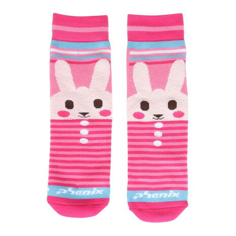 フェニックス(PHENIX)(キッズ)ジュニア キャラクター チューブ スキー ソックス ESB24SO80 PINK フェニックス(PHENIX)(キッズ)ジュニア キャラクター チューブ スキー ソックス ESB24SO80 PINK
