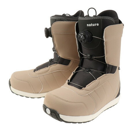 【10/5限定☆エントリー＆抽選で最大300％Pバック】エアボーン（ARBN）（メンズ）スノーボード スノボ ブーツ メンズ ダイヤル式 BOA 23 NT A-TOP AB33WSB1416 BEG ベージュ