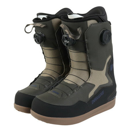 ディーラックス（DEELUXE）（メンズ）スノーボードブーツ 26 ID DUAL BOA 572545-1000/4223
