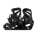 フラックス(FLUX)(メンズ、レディース)スノーボードビンディング 24-25モデル TW BLACK F24TWB
