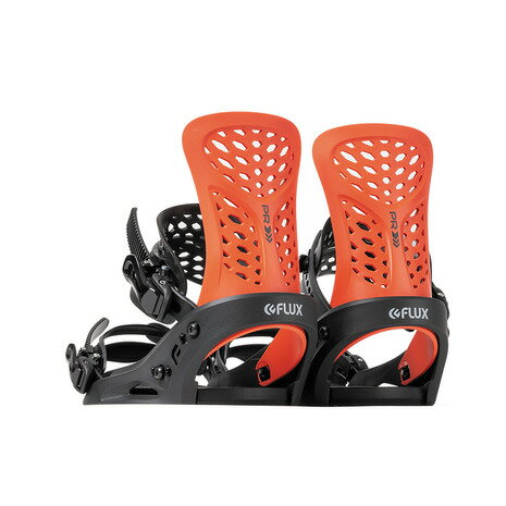 フラックス(FLUX)(メンズ、レディース)スノーボードビンディング PR BLACK RED Mサイズ FPR06 M