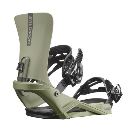 サロモン（SALOMON）（メンズ、レディース）スノーボード ビンディング メンズ レディース 男女兼用 23-24 RHYTHM OIL GREEN L47339200