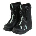 ケーツー スノーボード(K2 SNOWBOARDING)(キッズ)ジュニア 子供用 スノーボード ブーツ ダイヤル式 BOA 23-24 LIL KAT BLA...