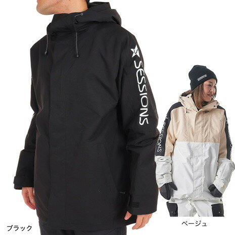 セッションズ（SESSIONS）（メンズ、レディース）スノーボード ボードウェア ジャケット SCOUT INSULATED ジャケット SSFW220005