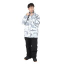 1PIU1UGUALE3 RELAX(1PIU1UGUALE3 RELAX)(メンズ)スノーボード ウェア ジャケット SNOW FIELD JACKET USM23OT03WHITE1