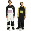 クイックシルバー(Quiksilver)(メンズ)スキー スノーボード ビブパンツ オーバーオール FLY HIGH BIB PT EQYTP03207