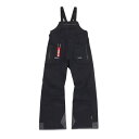 ボルコム(Volcom)(メンズ)スノーボード ウェア RAIN GORE-TEX ゴアテックス ビブ オーバーオール 24G1352403 BLK