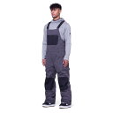 686(686)(メンズ)ボードウェア ビブパンツ HOT LAP INSULATED BIB M2W211 CHARCOAL CB